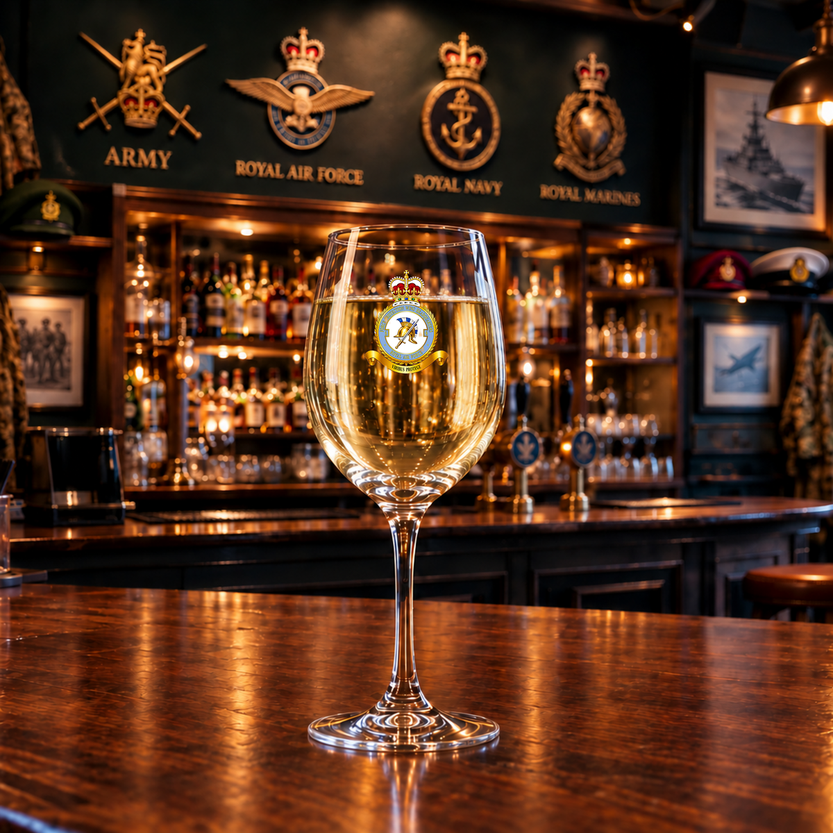 6 FPWHQ - Wine Glass | The Crafty Black Dog