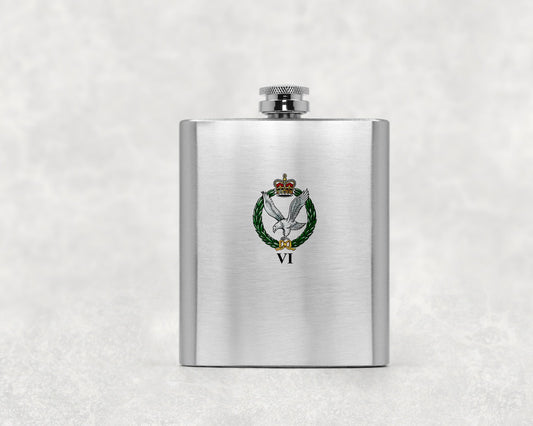 Army Air Corps - 6 Regiment - Hip Flask