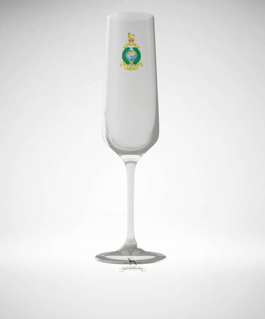 Royal Marines Corps Crest - Champagne/Prosecco Flute