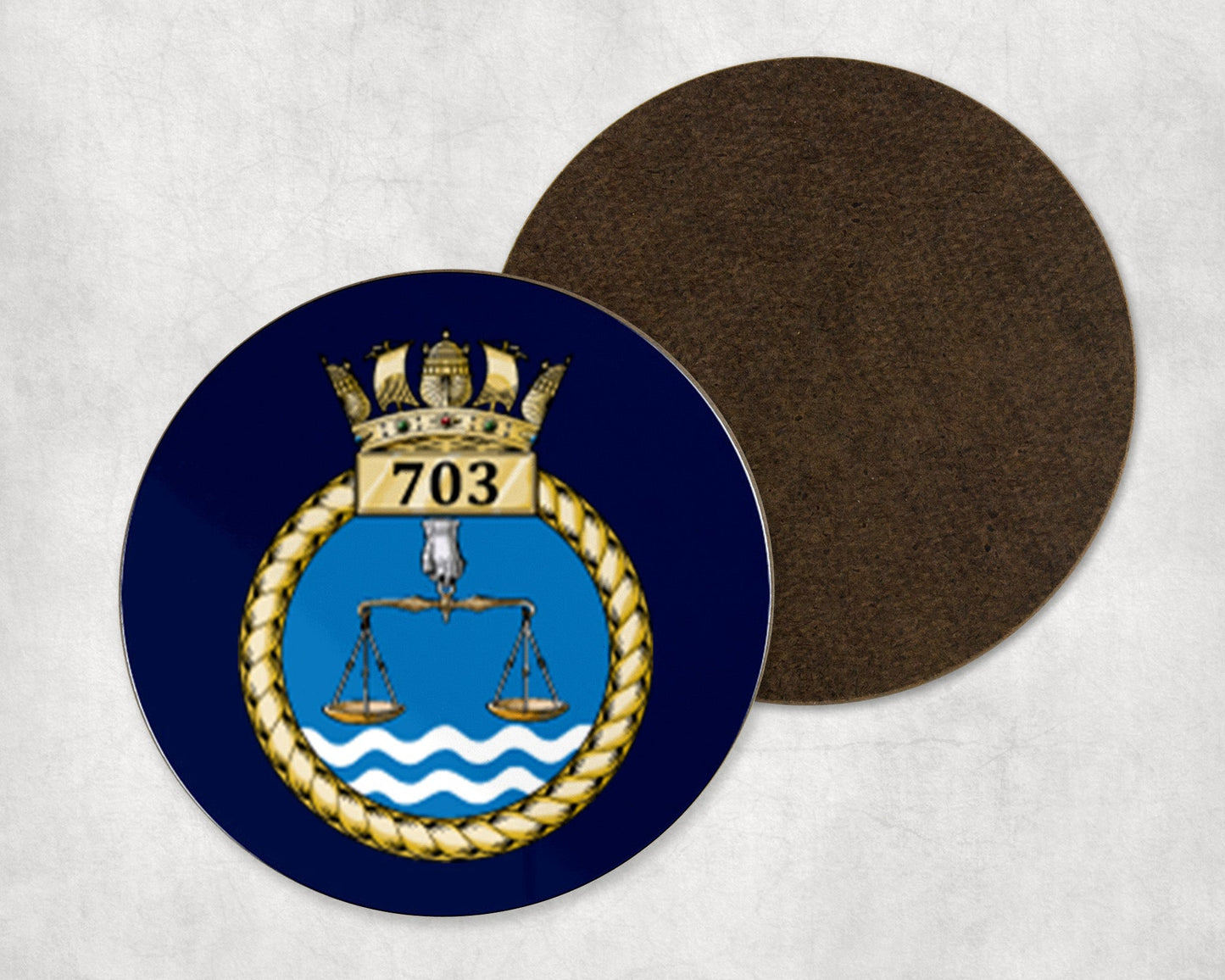 703 Naval Air Squadron - Round Coaster Set