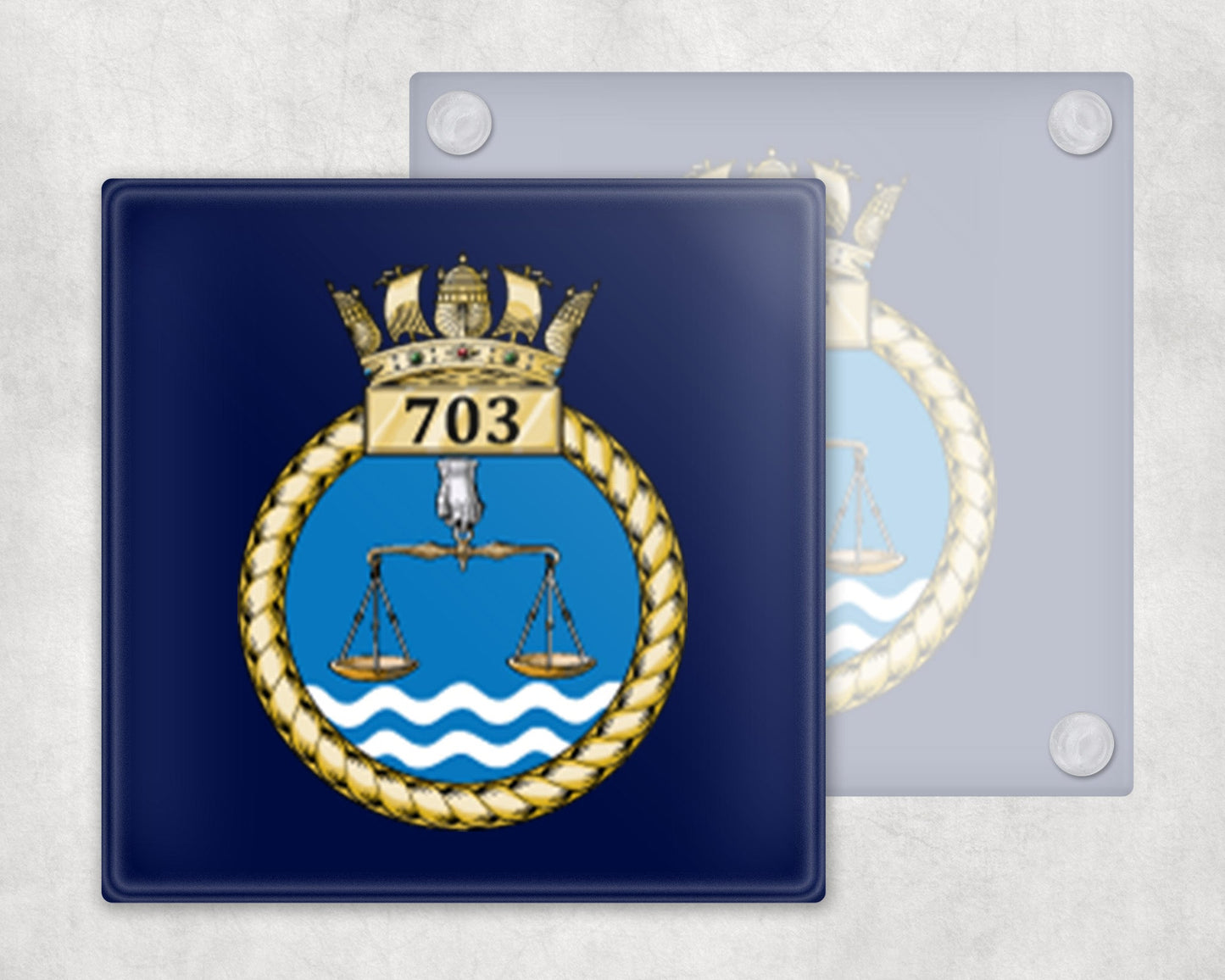 703 Naval Air Squadron - Glass Coaster