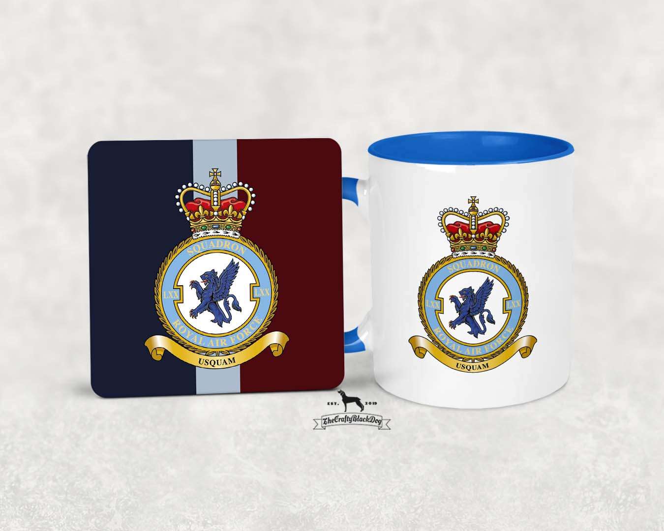 70 Squadron RAF - MUG and COASTER SET