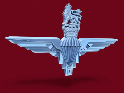 Parachute Regiment Queen's Crown XL Cap Badge
