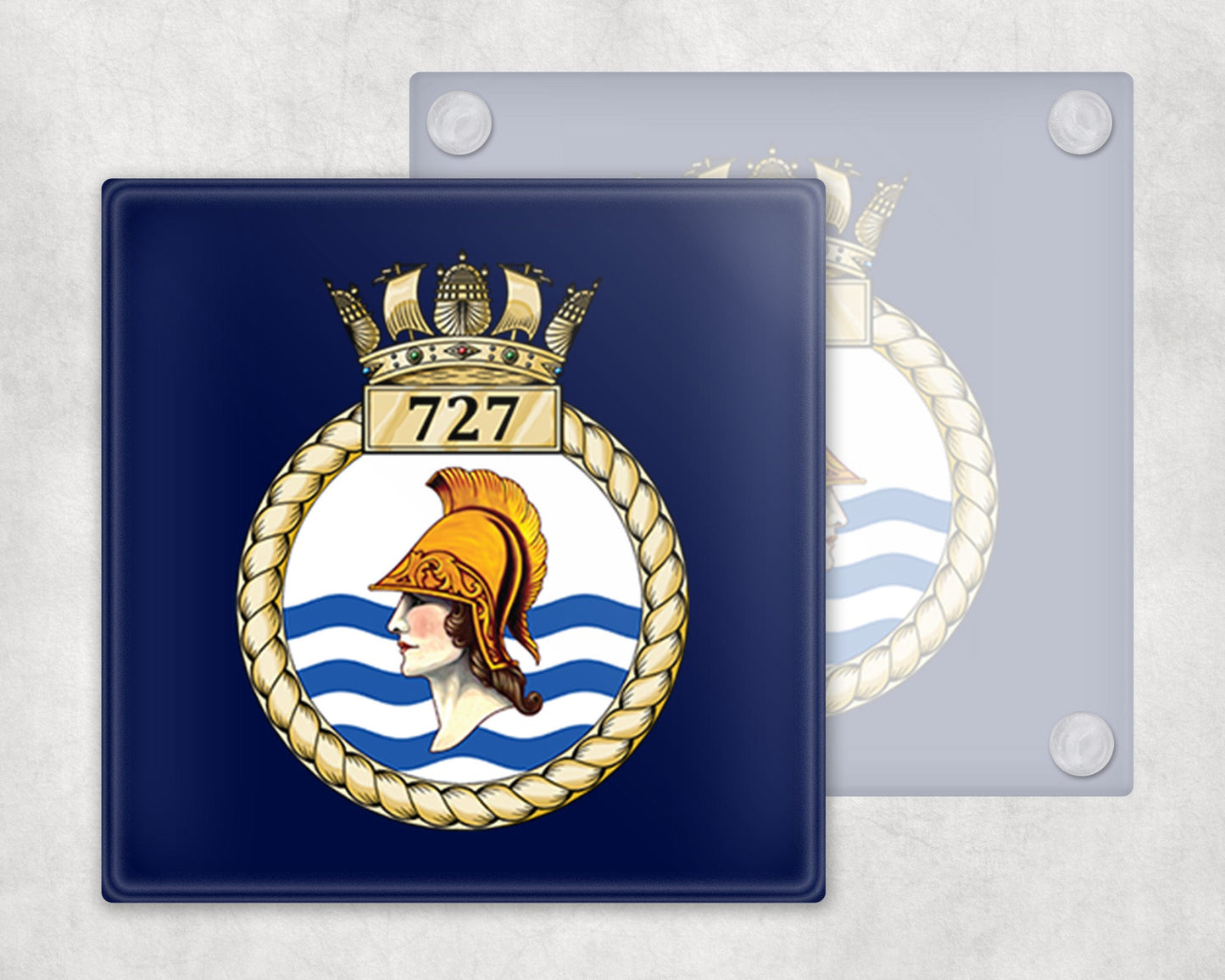 727 Naval Air Squadron - Glass Coaster