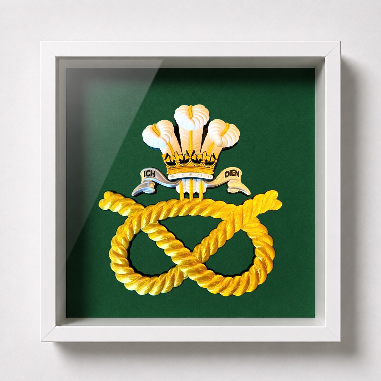 Staffordshire Regiment Cap Badge Display Frame | Officially Licensed