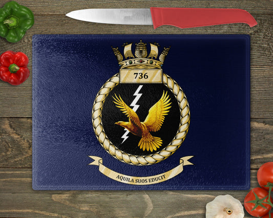 736 Naval Air Squadron - Cutting Board