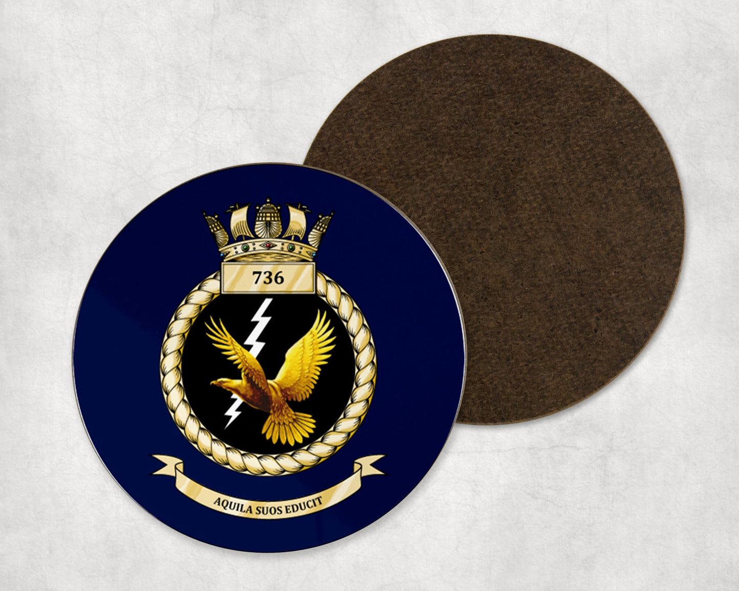 736 Naval Air Squadron - Round Coaster Set