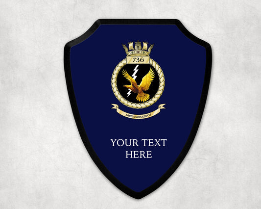 736 Naval Air Squadron - Royal Navy Printed Wall Shield