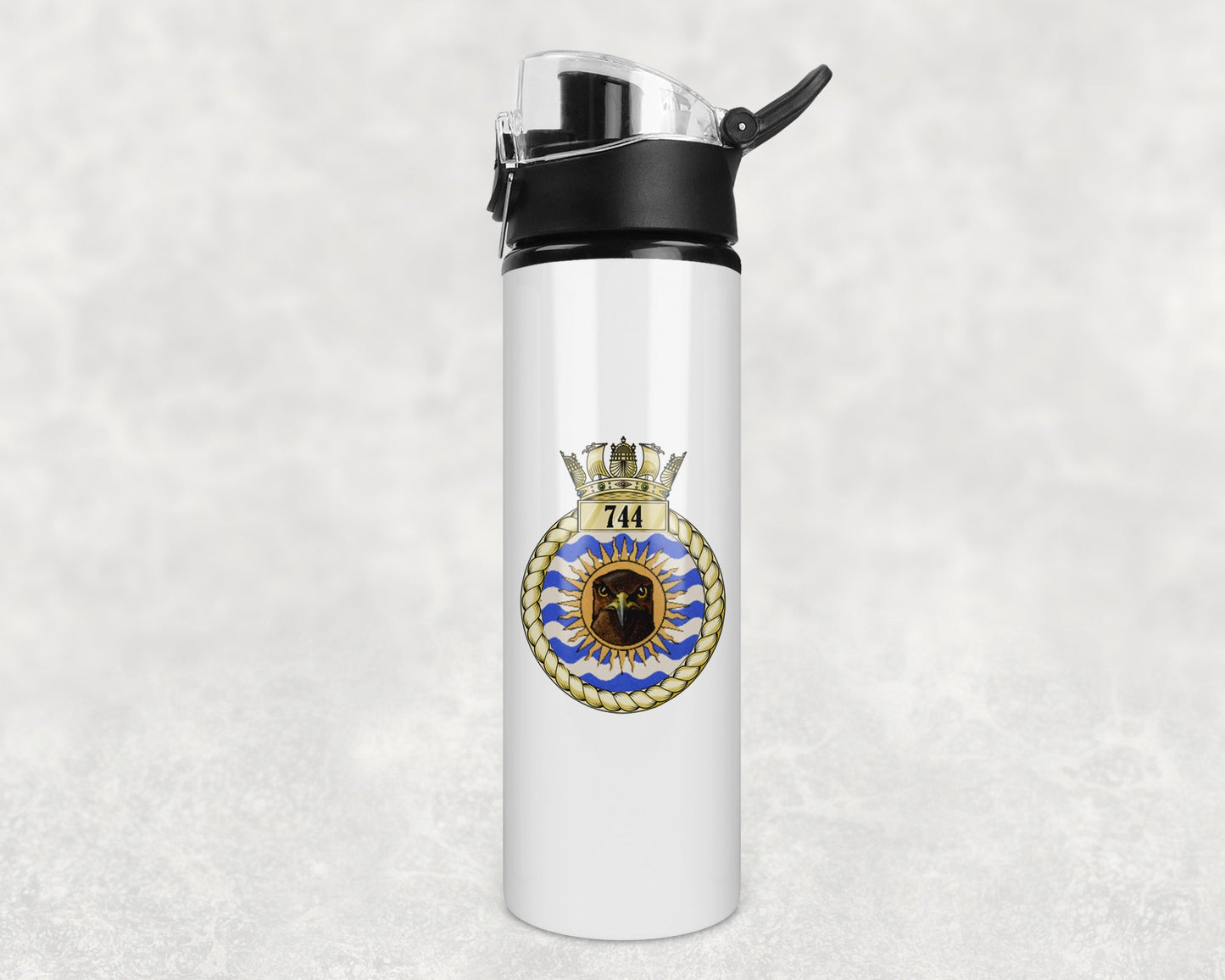 744 Naval Air Squadron - Flip Top Water Bottle