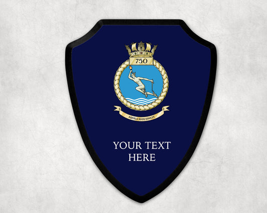 750 Naval Air Squadron - Royal Navy Printed Wall Shield
