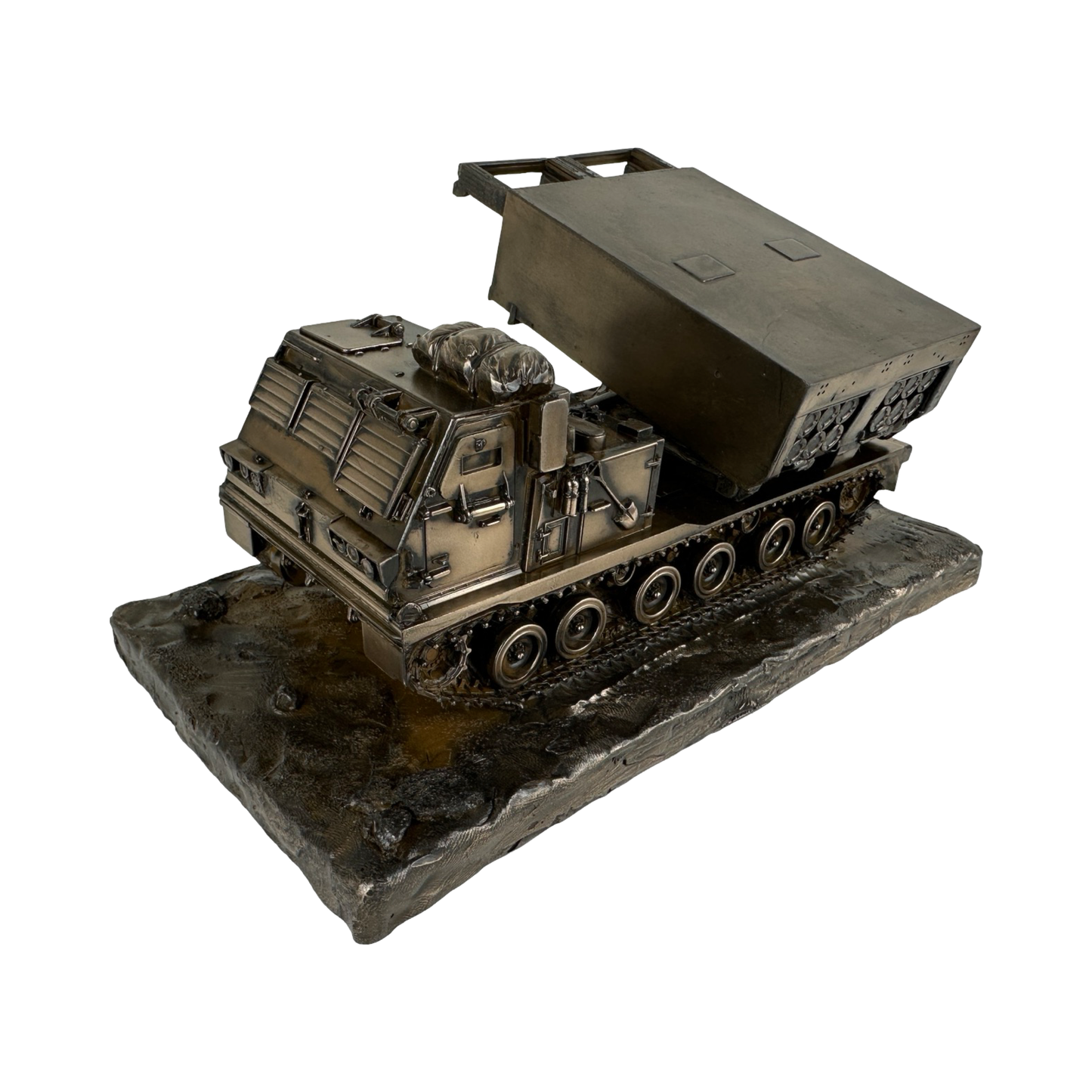 M270 MLRS Cold Cast Bronze Military Statue | Made in England