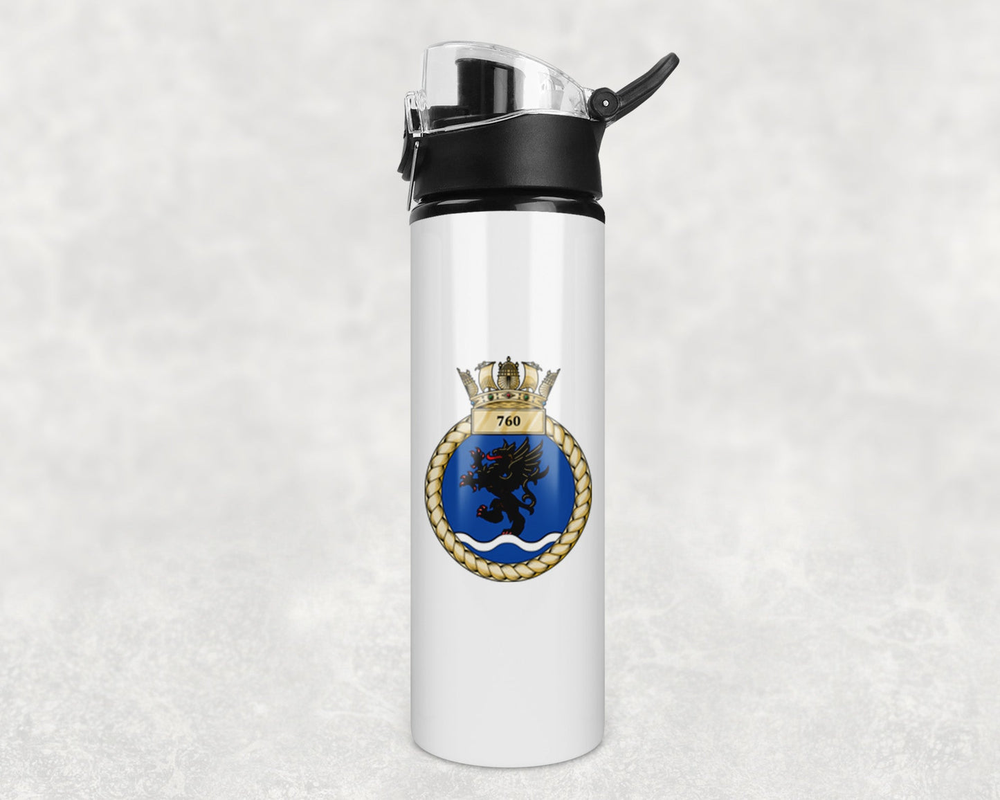 760 Naval Air Squadron - Flip Top Water Bottle