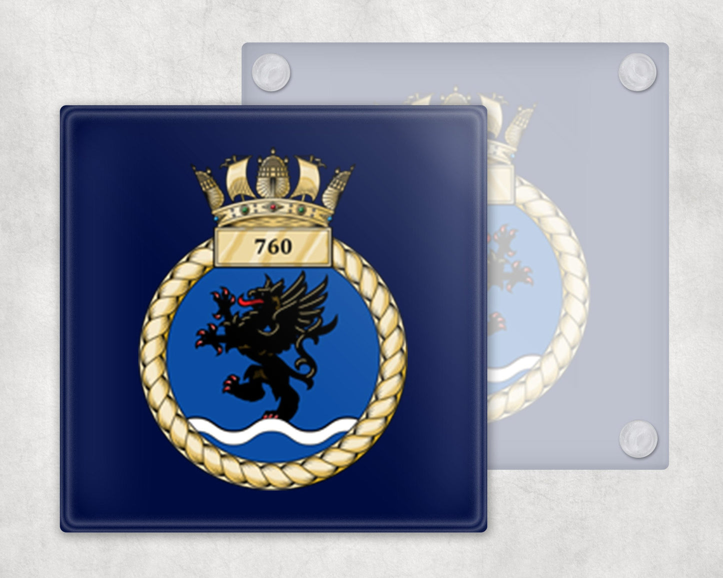 760 Naval Air Squadron - Glass Coaster