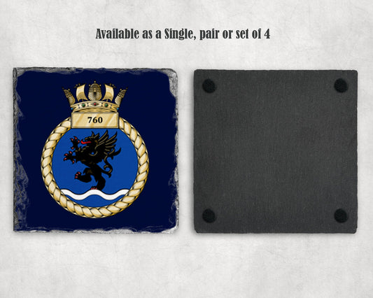 760 Naval Air Squadron - Slate Coaster