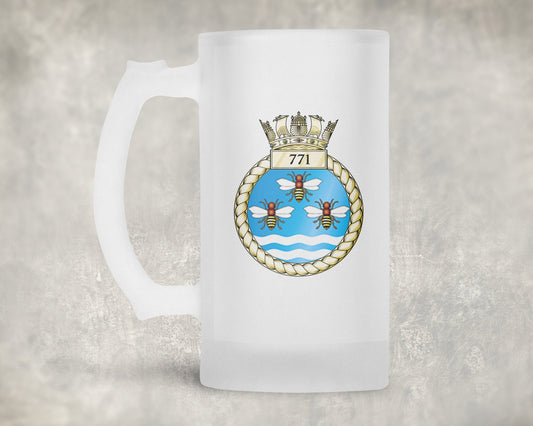771 Naval Air Squadron - Frosted Stein/Tankard/Beer Mug - Frosted Stein/Tankard/Beer Mug