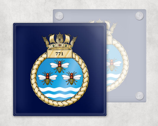 771 Naval Air Squadron - Glass Coaster