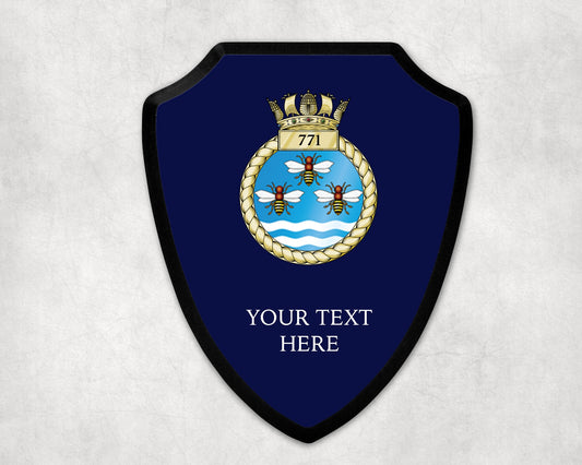771 Naval Air Squadron - Royal Navy Printed Wall Shield