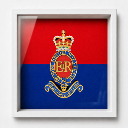 3rd Regiment Royal Horse Artillery (3 RHA) Cap Badge Display Frame | Officially Licensed