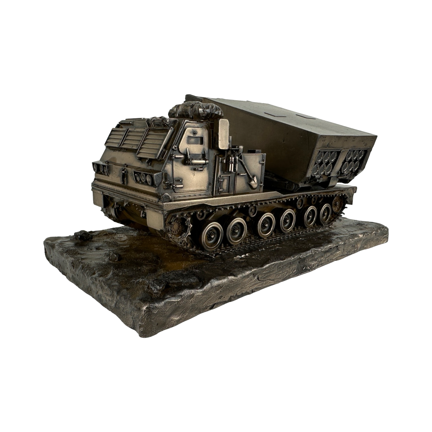 M270 MLRS Cold Cast Bronze Military Statue | Made in England