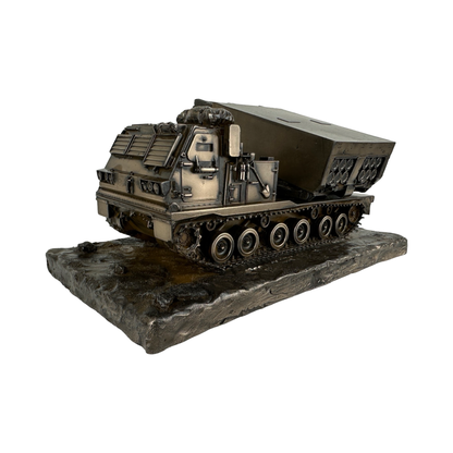 M270 MLRS Cold Cast Bronze Military Statue | Made in England