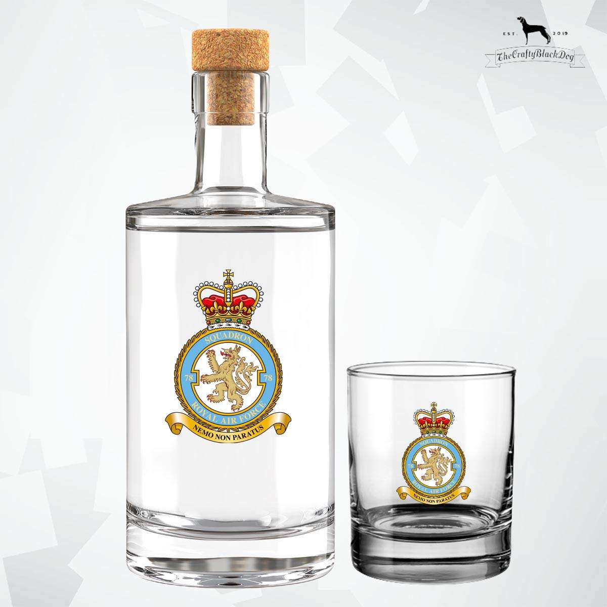 78 Squadron RAF - Fill Your Own Spirit Bottle