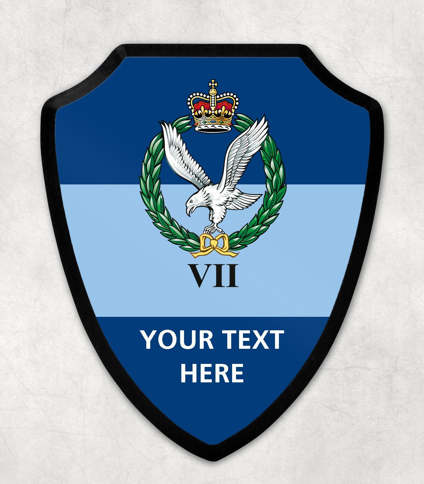 Army Air Corps - 7 Regiment - Printed Wall Shield