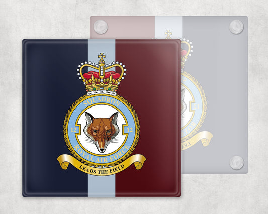 12 Squadron RAF - Glass Coaster