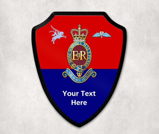 7 Para Royal Horse Artillery - Printed Wall Shield
