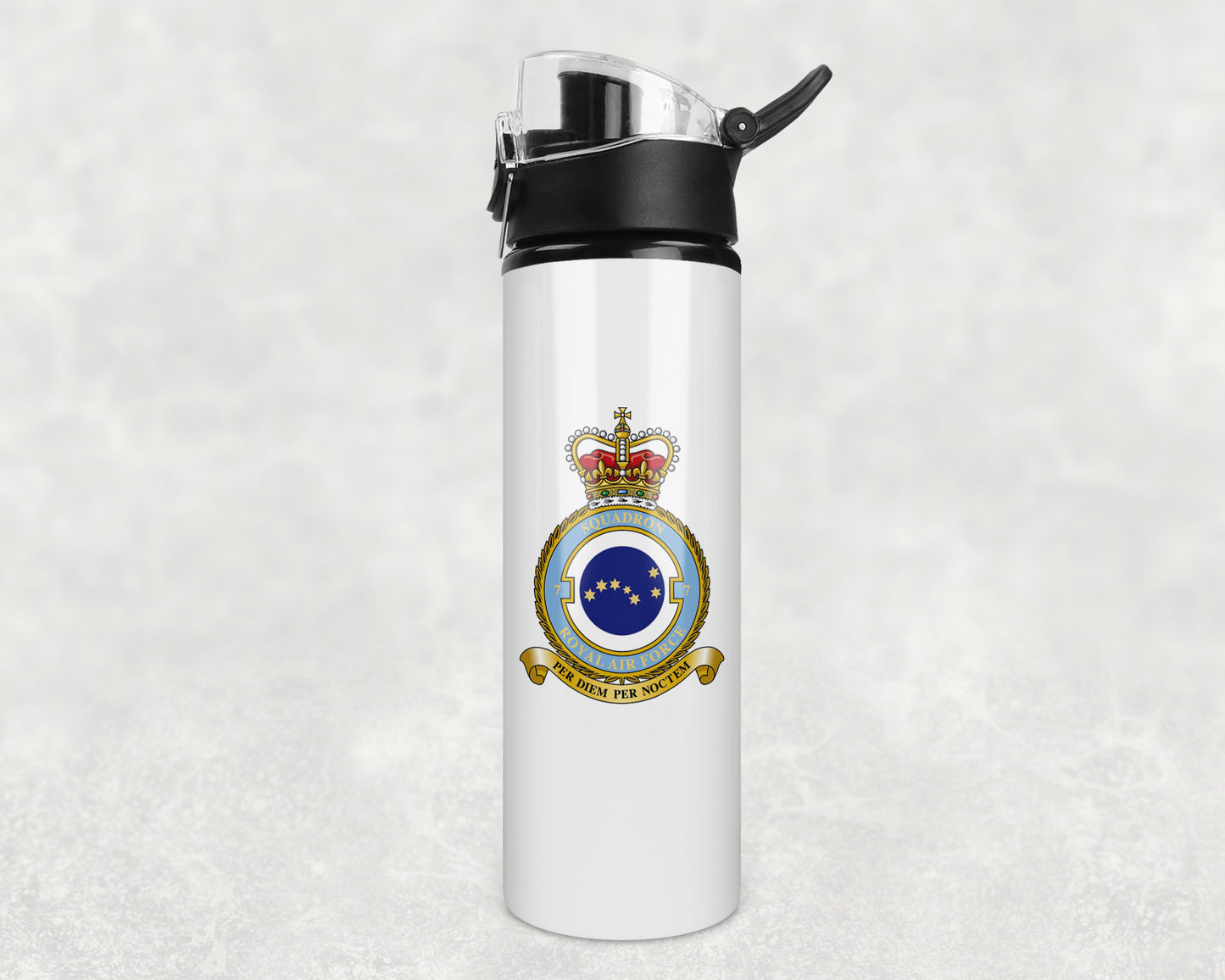 7 Squadron RAF - Flip Top Water Bottle