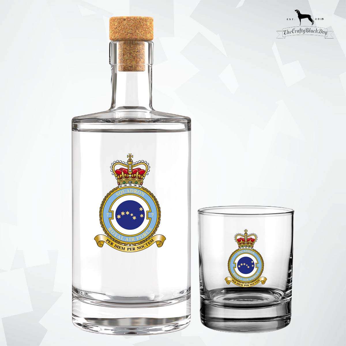 7 Squadron RAF - Fill Your Own Spirit Bottle