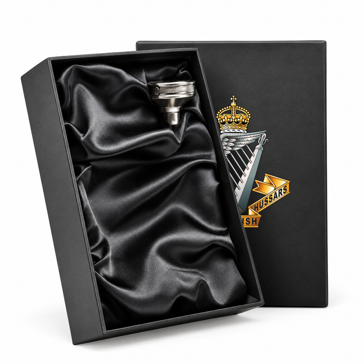 8 Kings Royal Irish Hussars - Hip Flask — Hip_Flask_Rear_Lid_SHOPIFY_Smart_Object