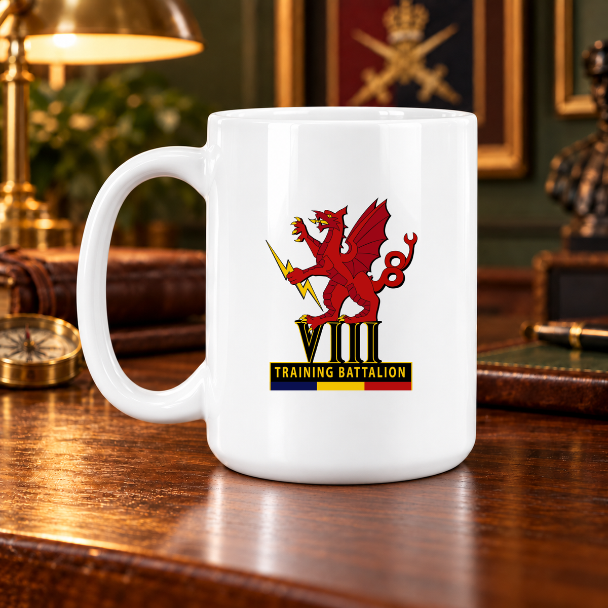 8 Training Bn REME - 15oz Mug | The Crafty Black Dog
