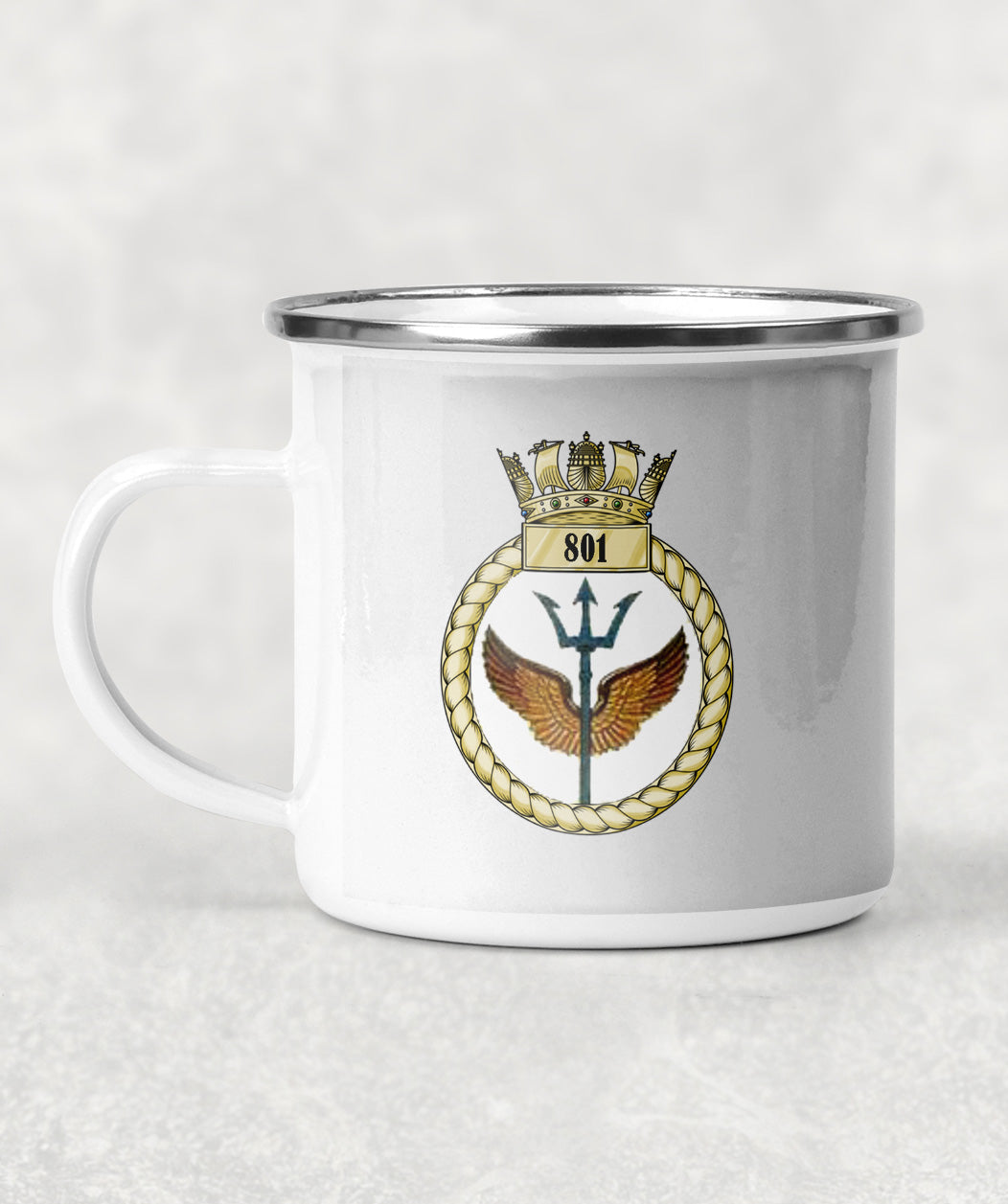801 Naval Air Squadron  - Enamel Mug