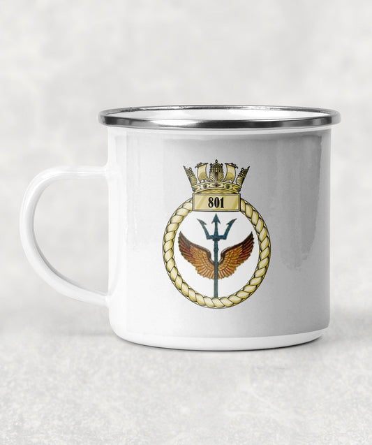 801 Naval Air Squadron  - Enamel Mug