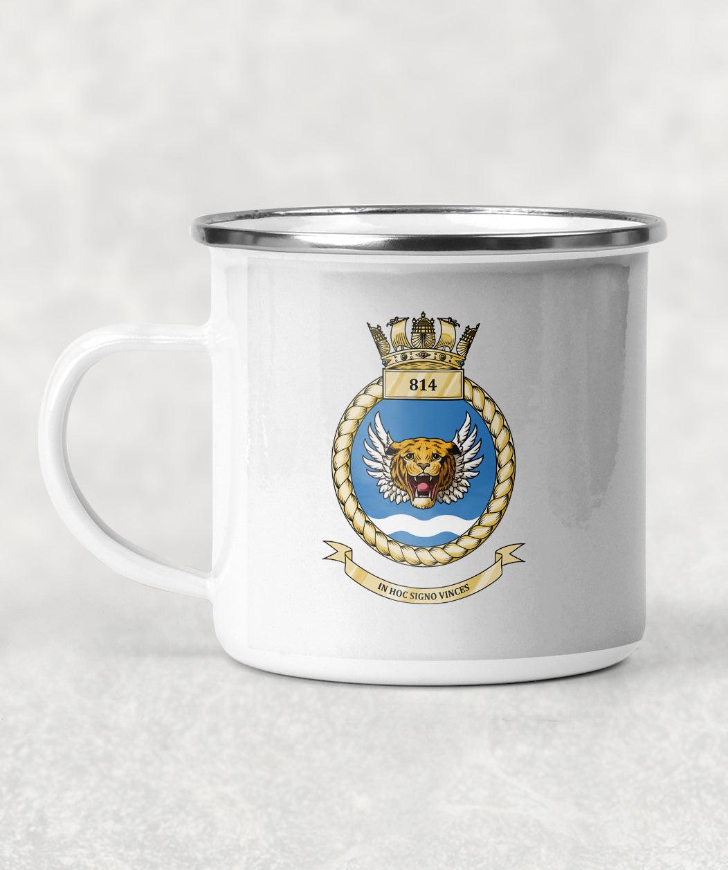 814 Naval Air Squadron - Enamel Mug