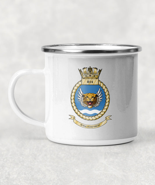 814 Naval Air Squadron - Enamel Mug