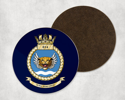 814 Naval Air Squadron - Round Coaster Set