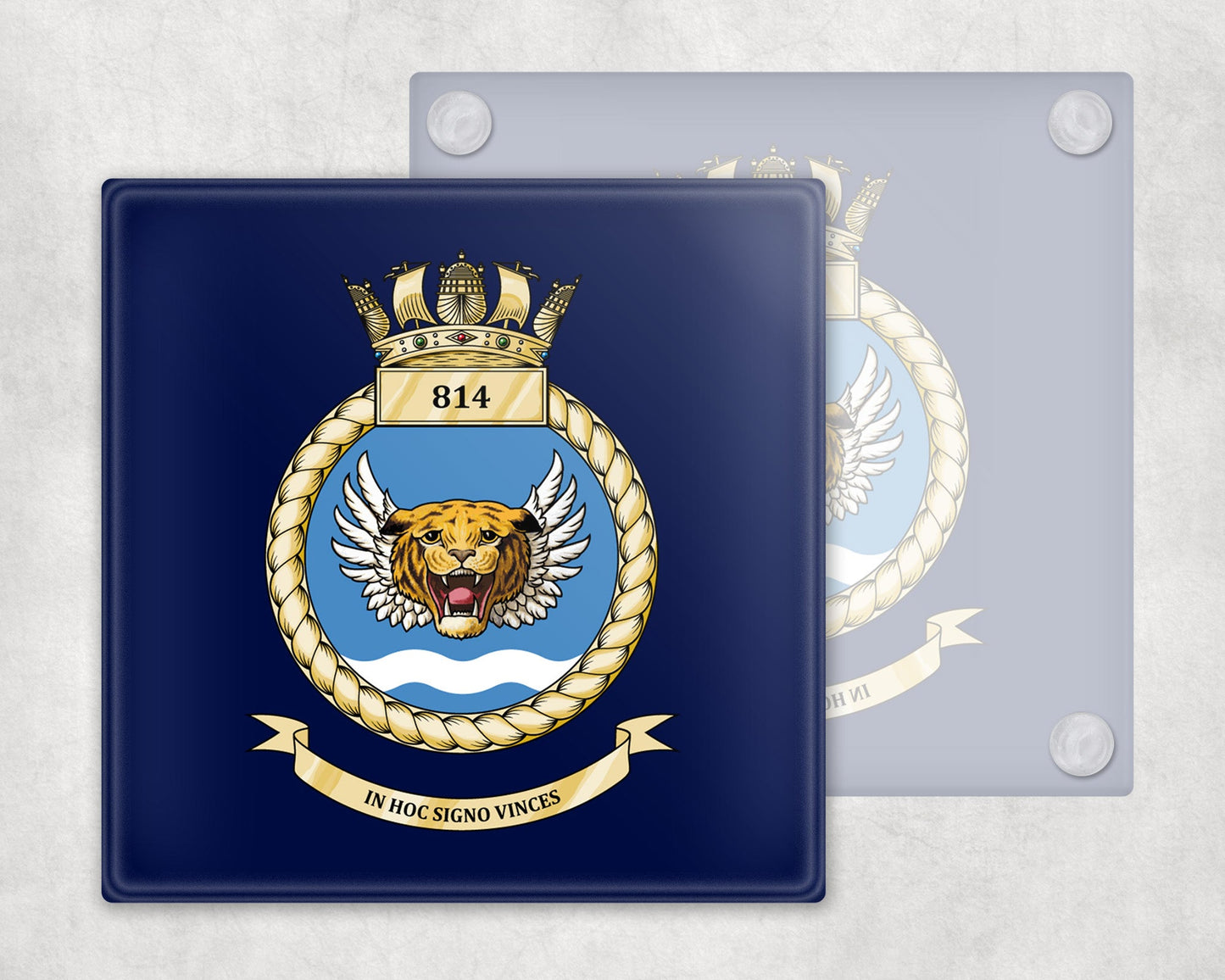 814 Naval Air Squadron - Glass Coaster