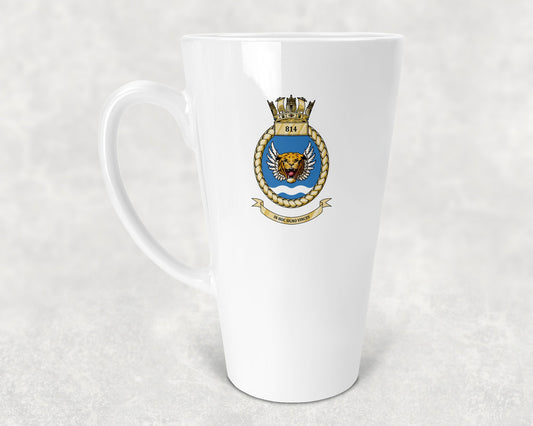 814 Naval Air Squadron - Latte Mug 17oz