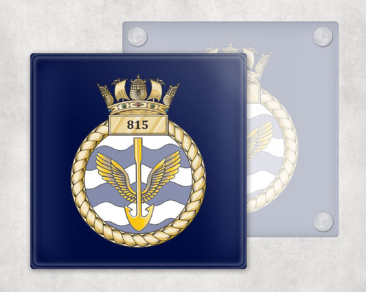 815 Naval Air Squadron - Glass Coaster