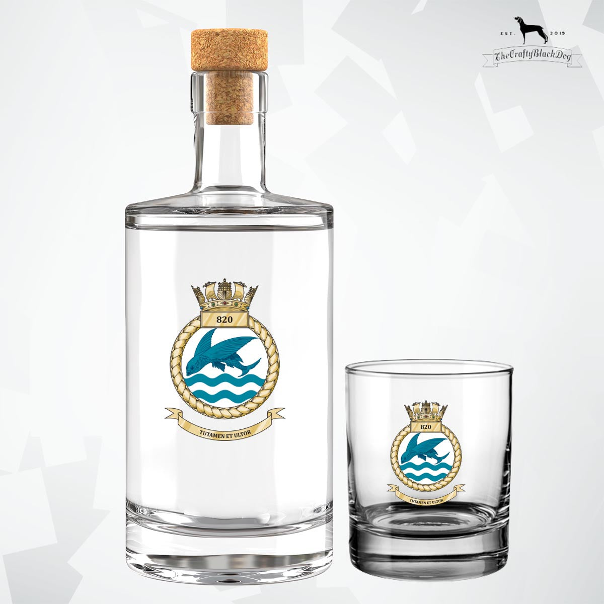 820 Naval Air Squadron - Fill Your Own Spirit Bottle