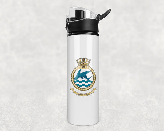 820 Naval Air Squadron - Flip Top Water Bottle