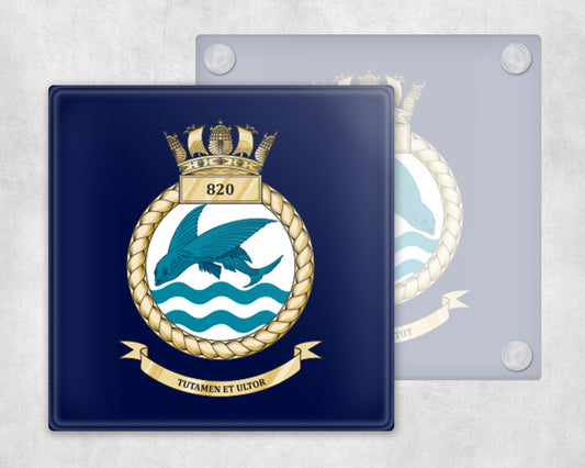 820 Naval Air Squadron - Glass Coaster