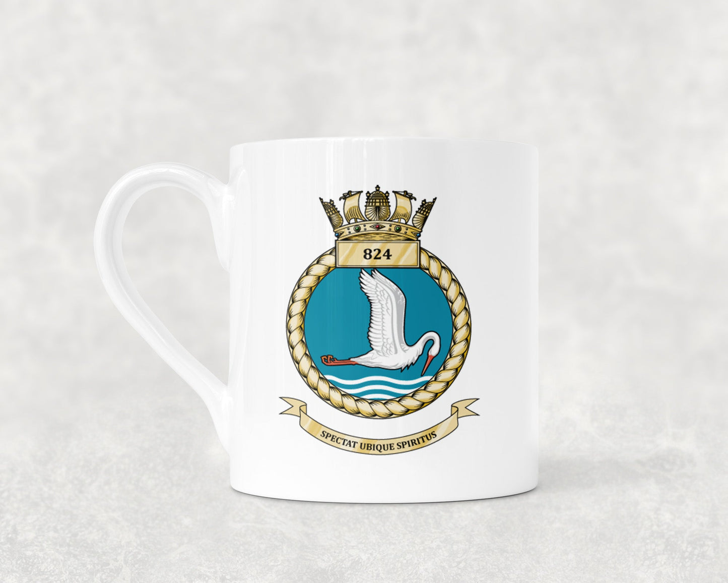 824 Naval Air Squadron - Bone China Mug