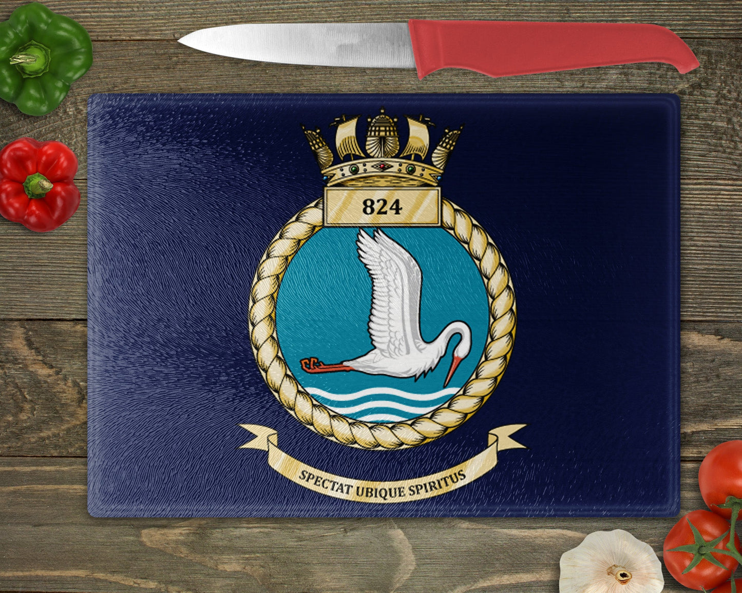 824 Naval Air Squadron - Cutting Board