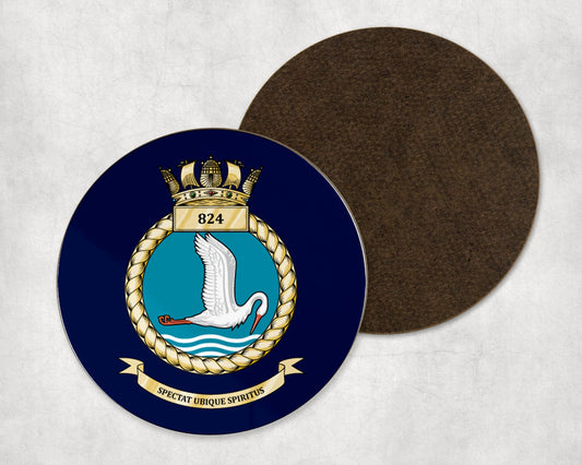 824 Naval Air Squadron - Round Coaster Set