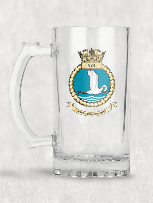 824 Naval Air Squadron - Tankard/Beer Mug/Stein