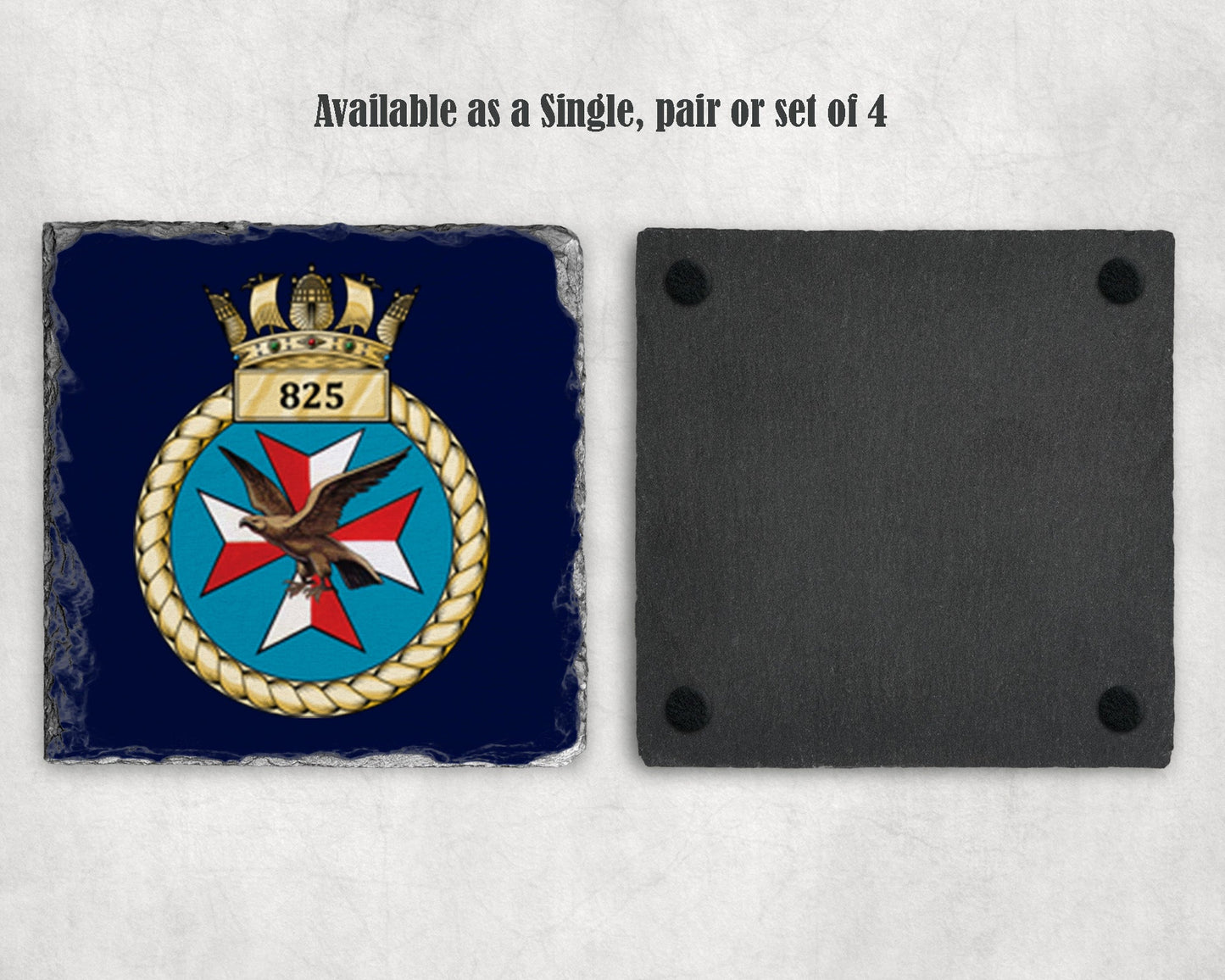 825 Naval Air Squadron - Slate Coaster