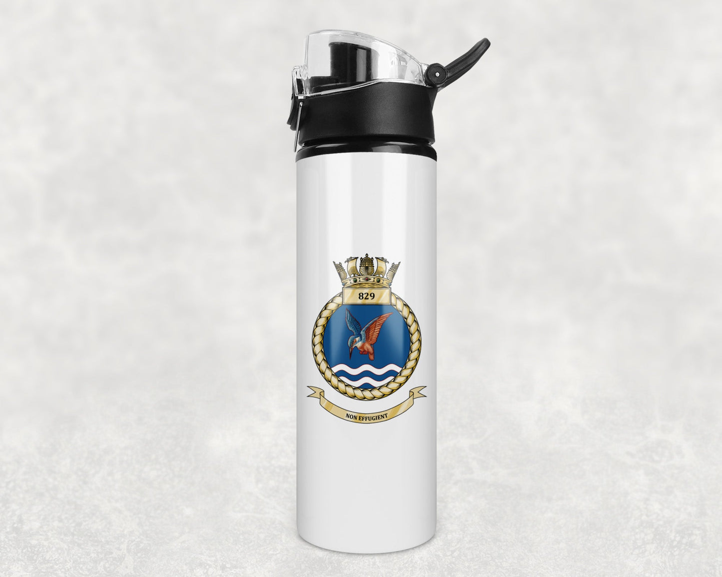 829 Naval Air Squadron - Flip Top Water Bottle