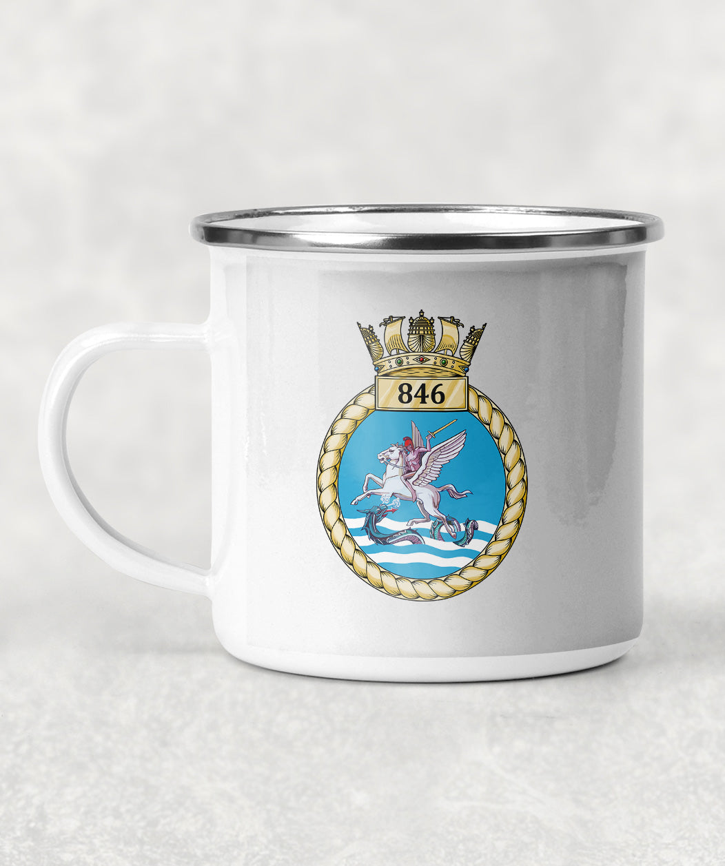 846 Naval Air Squadron - Enamel Mug